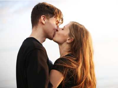 Ein Kuss als perfektes Ende des zweiten Dates